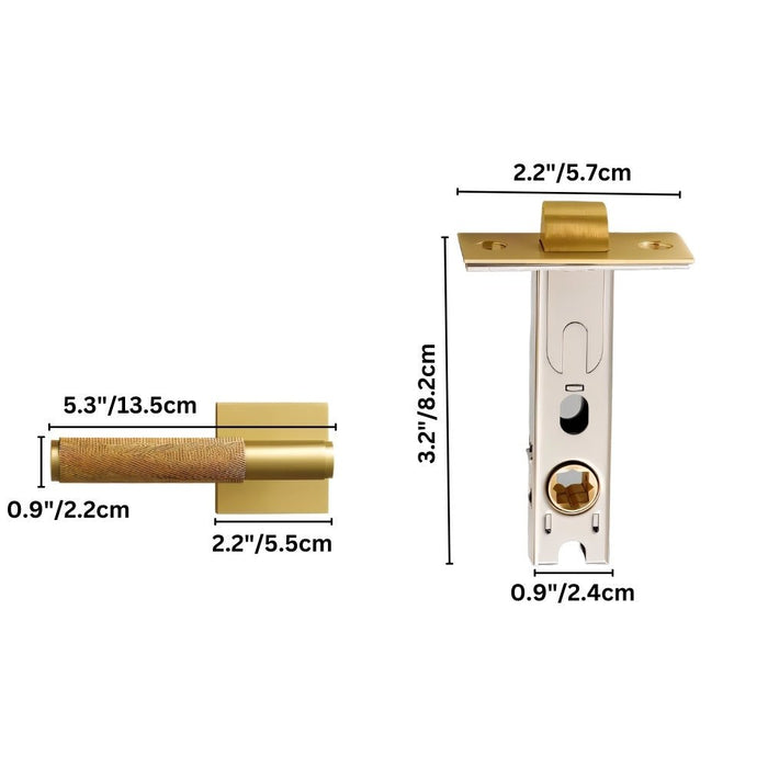 The Brass Door Handle - Residence Supply