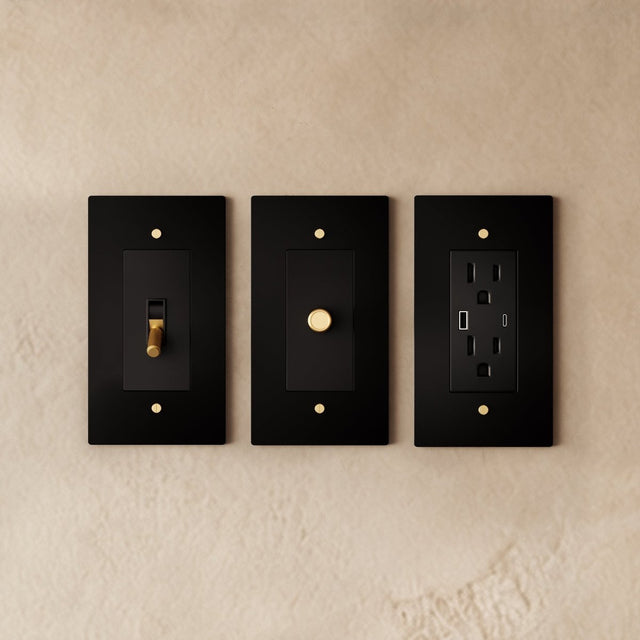 The Brass Electrical Sample Kit - Residence Supply