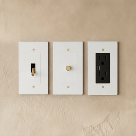 The Brass Electrical Sample Kit - Residence Supply