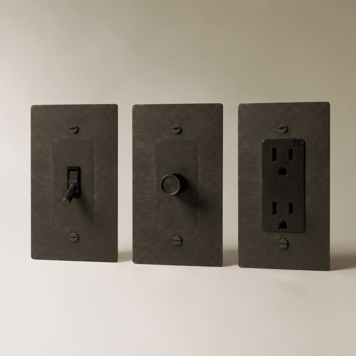 The Brass Electrical Sample Kit - Residence Supply
