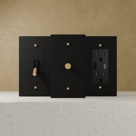 The Brass Electrical Sample Kit - Residence Supply