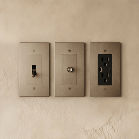 The Brass Electrical Sample Kit - Residence Supply