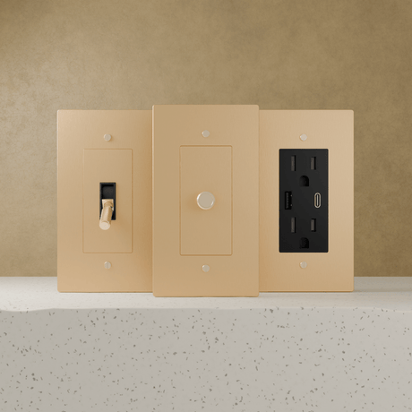 The Brass Electrical Sample Kit - Residence Supply