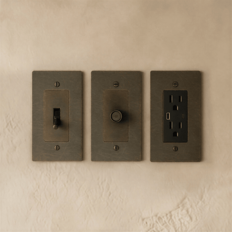 The Brass Electrical Sample Kit - Residence Supply