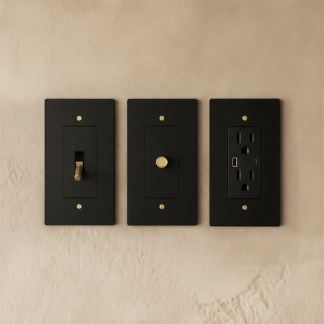 The Brass Electrical Sample Kit - Residence Supply