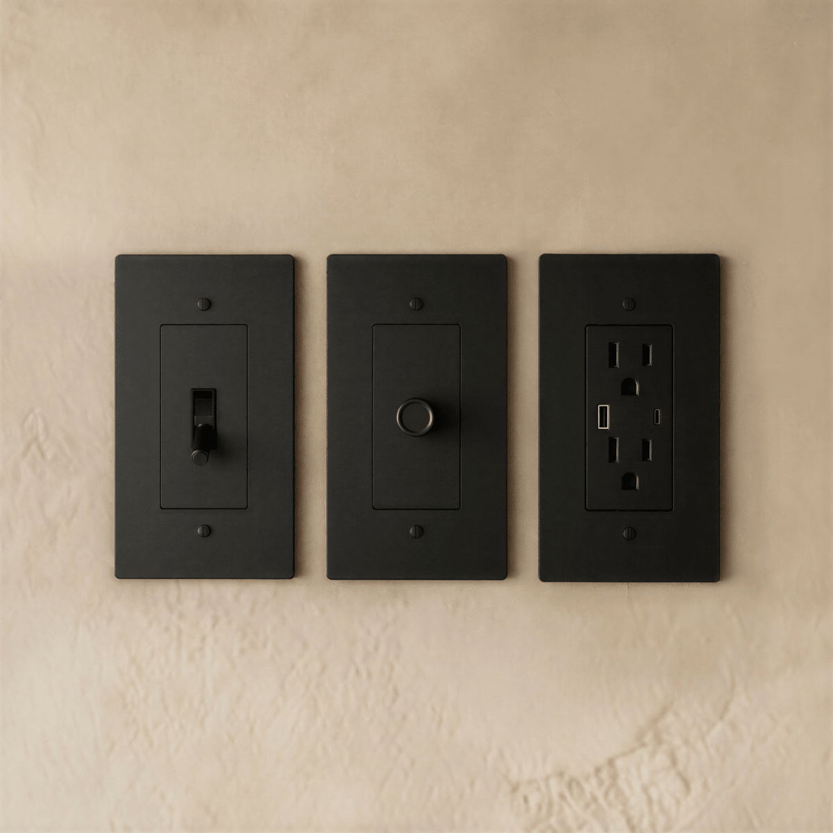 The Brass Electrical Sample Kit - Residence Supply