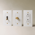 The Brass Electrical Sample Kit - Residence Supply