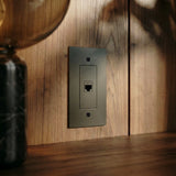 The Brass Ethernet Socket (RJ45) (1-Gang) - Residence Supply