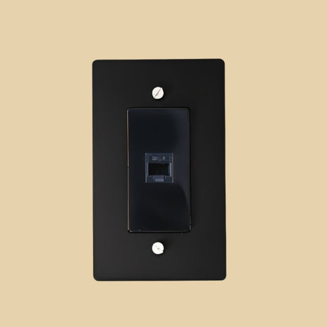 The Brass Ethernet Socket (RJ45) (1-Gang)