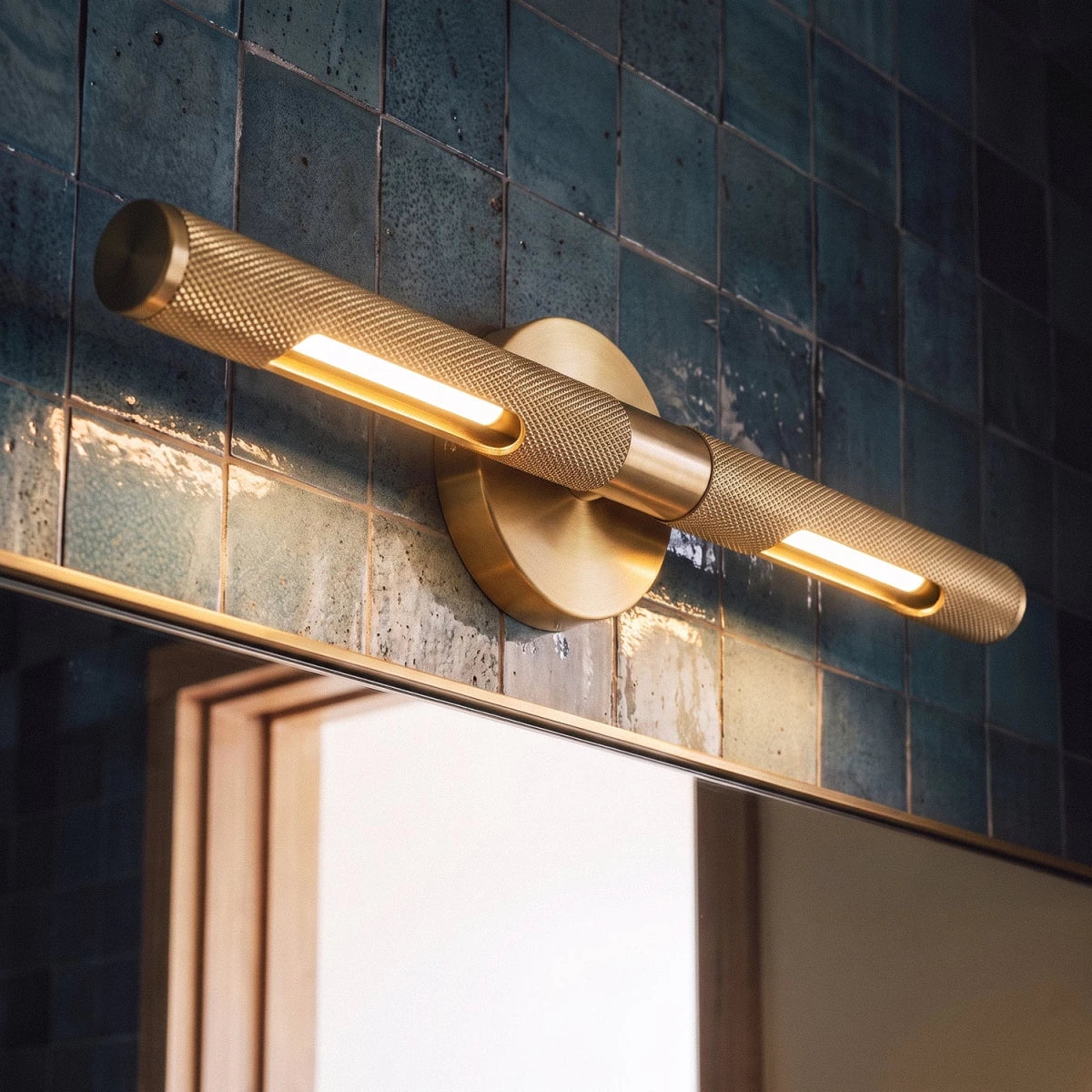 The Brass Mirror Light - Residence Supply