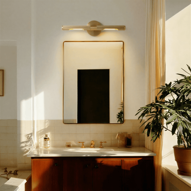 The Brass Mirror Light - Residence Supply