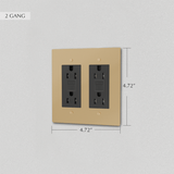The Brass Outlet (1 to 4 Gang) - Residence Supply