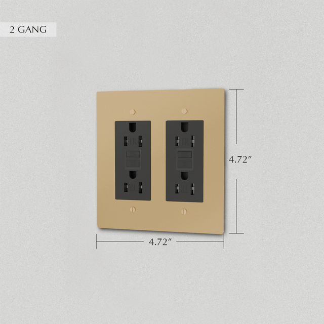 The Brass Outlet (1 to 4 Gang) - Residence Supply