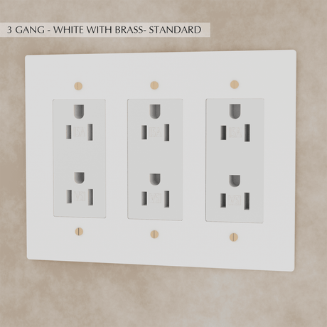 The Brass Outlet (1 to 4 Gang) - Residence Supply