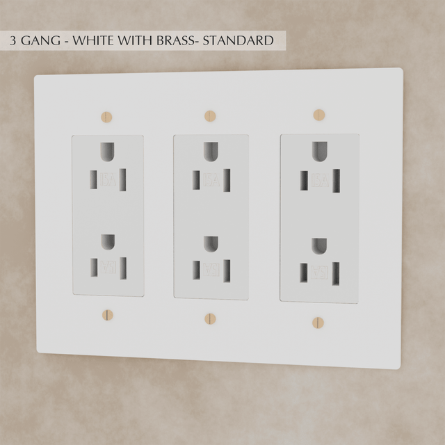 The Brass Outlet (1 to 4 Gang) - Residence Supply