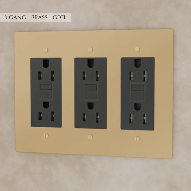 The Brass Outlet (1 to 4 Gang) - Residence Supply