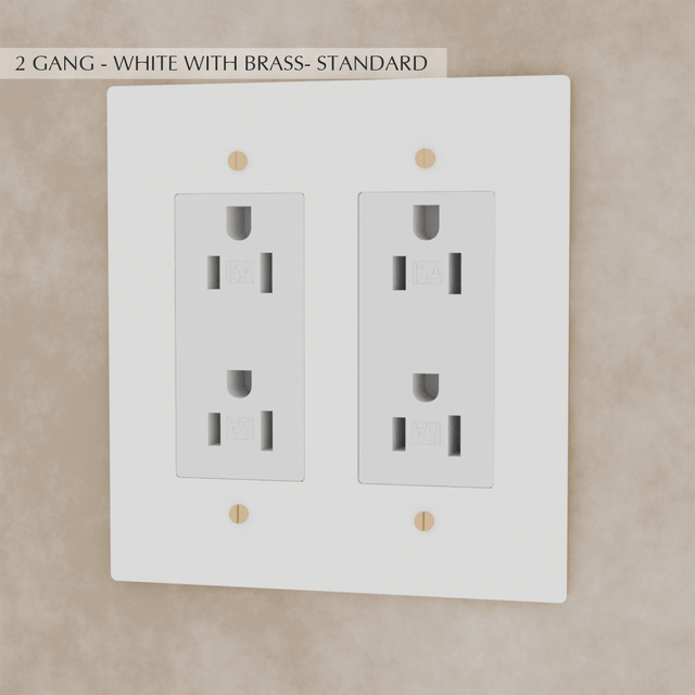 The Brass Outlet (1 to 4 Gang) - Residence Supply