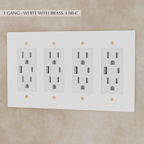 The Brass Outlet (1 to 4 Gang) - Residence Supply
