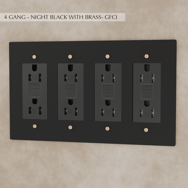 The Brass Outlet (1 to 4 Gang) - Residence Supply