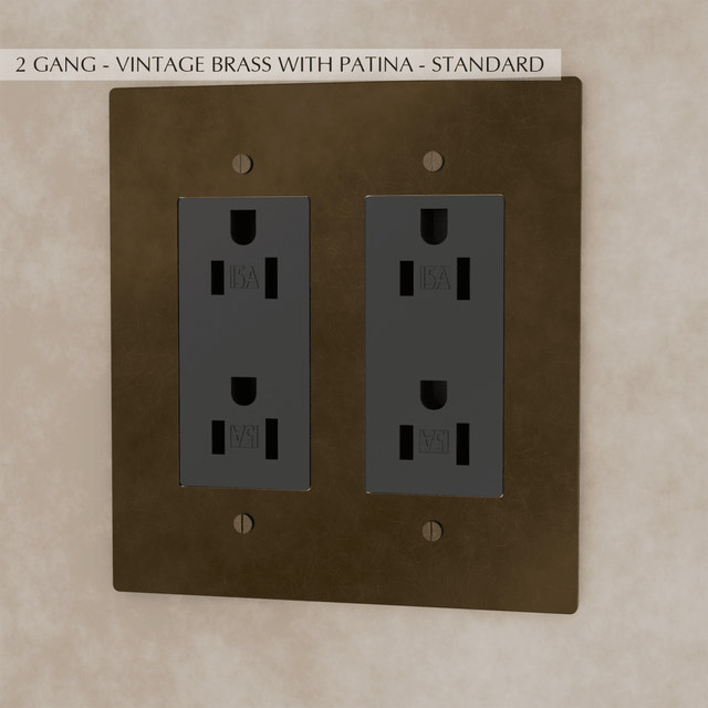 The Brass Outlet (1 to 4 Gang) - Residence Supply