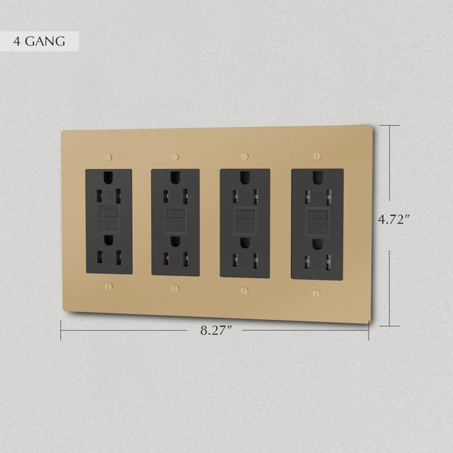 The Brass Outlet (1 to 4 Gang) - Residence Supply