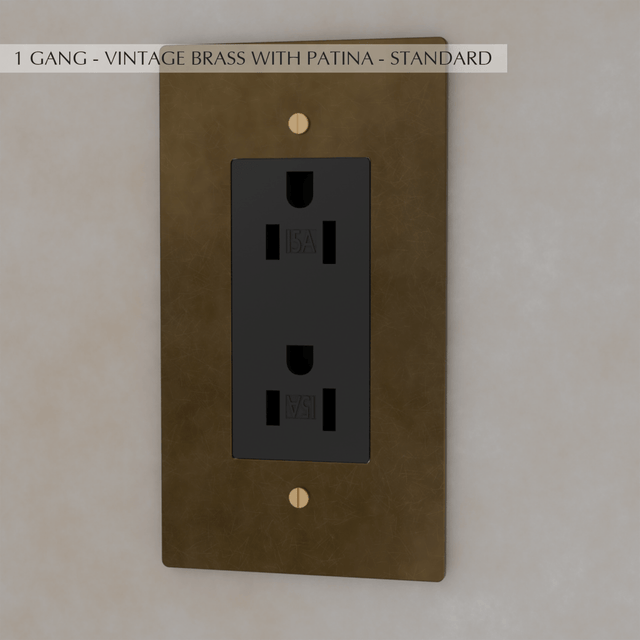 The Brass Outlet (1 to 4 Gang) - Residence Supply