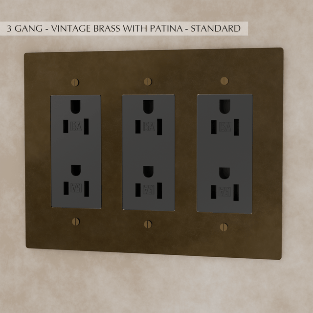 The Brass Outlet (1 to 4 Gang) - Residence Supply