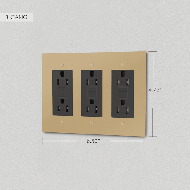 The Brass Outlet (1 to 4 Gang) - Residence Supply