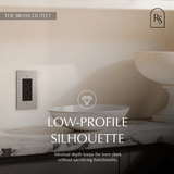 The Brass Outlet (1 to 4 Gang) - Residence Supply