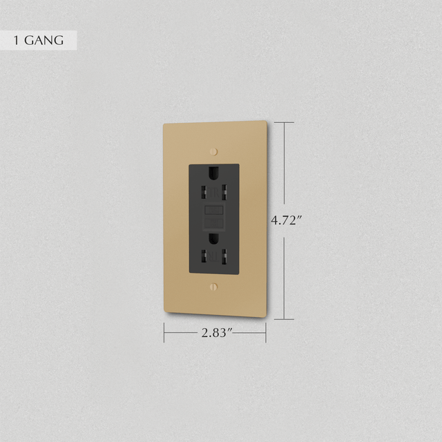 The Brass Outlet (1 to 4 Gang) - Residence Supply