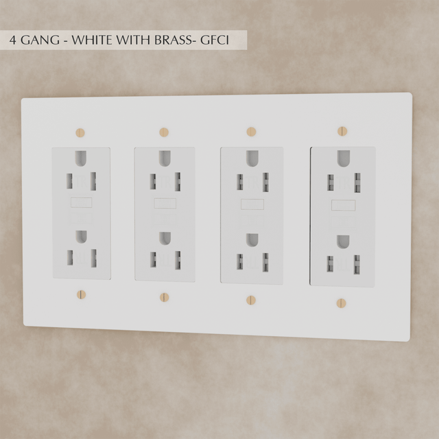 The Brass Outlet (1 to 4 Gang) - Residence Supply