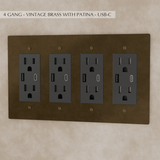 The Brass Outlet (1 to 4 Gang) - Residence Supply