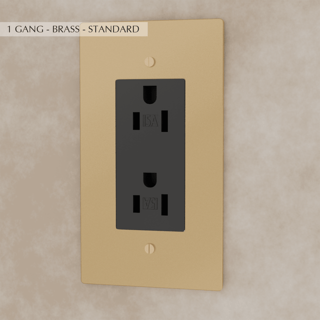 The Brass Outlet (1 to 4 Gang) - Residence Supply