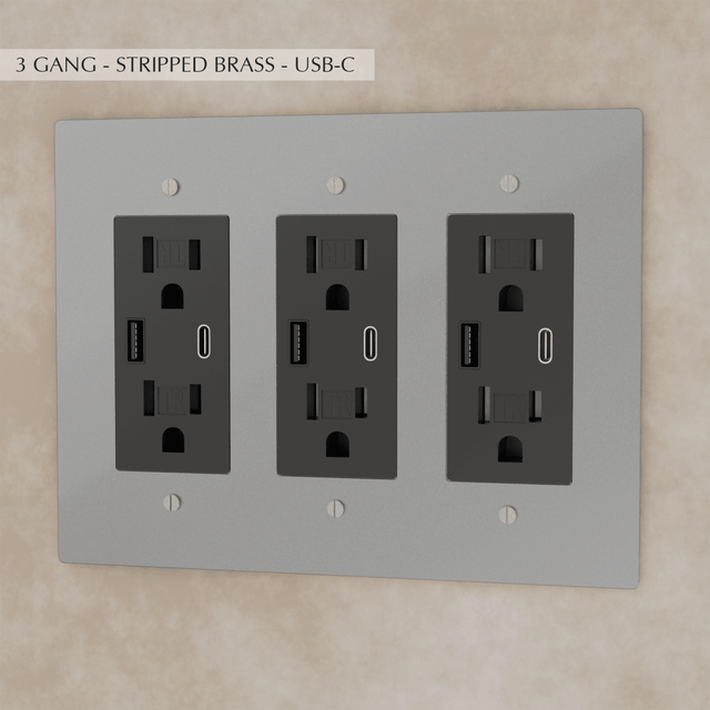The Brass Outlet (1 to 4 Gang) - Residence Supply
