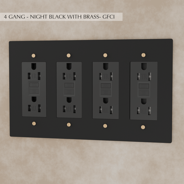 The Brass Outlet (1 to 4 Gang) - Residence Supply