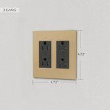 The Brass Outlet (1 to 4 Gang) - Residence Supply