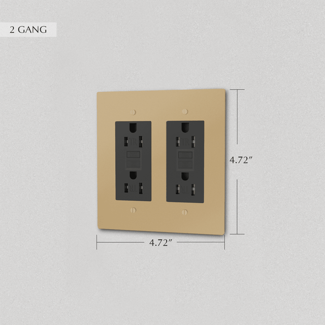 The Brass Outlet (1 to 4 Gang) - Residence Supply
