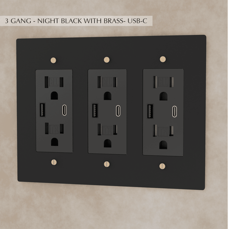 The Brass Outlet (1 to 4 Gang) - Residence Supply