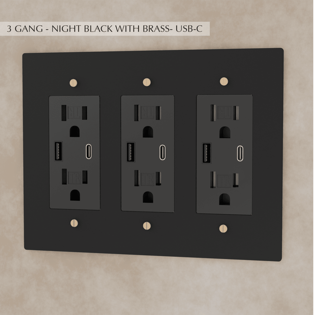 The Brass Outlet (1 to 4 Gang) - Residence Supply