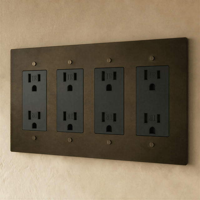 The Brass Outlet (1 to 4 Gang) - Residence Supply
