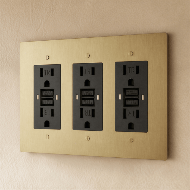 The Brass Outlet (1 to 4 Gang) - Residence Supply