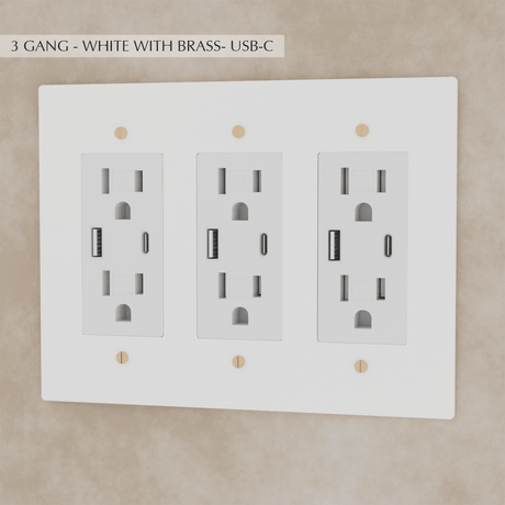 The Brass Outlet (1 to 4 Gang) - Residence Supply