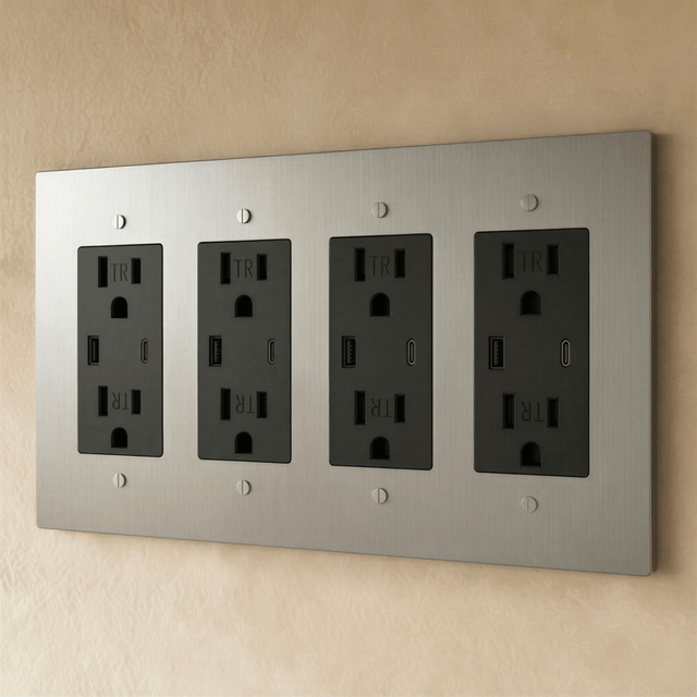 The Brass Outlet (1 to 4 Gang) - Residence Supply