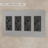 The Brass Outlet (1 to 4 Gang) - Residence Supply