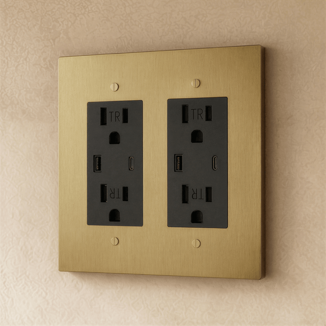 The Brass Outlet (1 to 4 Gang) - Residence Supply