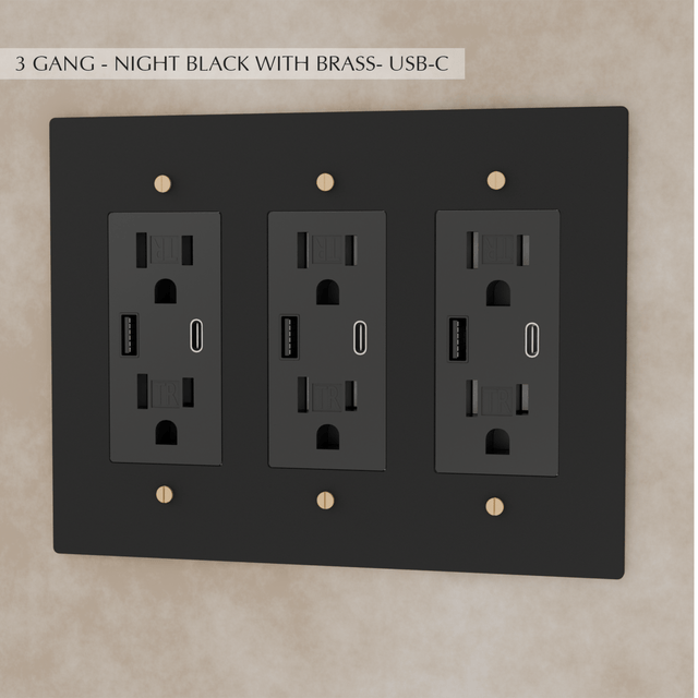 The Brass Outlet (1 to 4 Gang) - Residence Supply