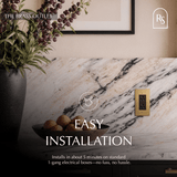 The Brass Outlet (1 to 4 Gang) - Residence Supply