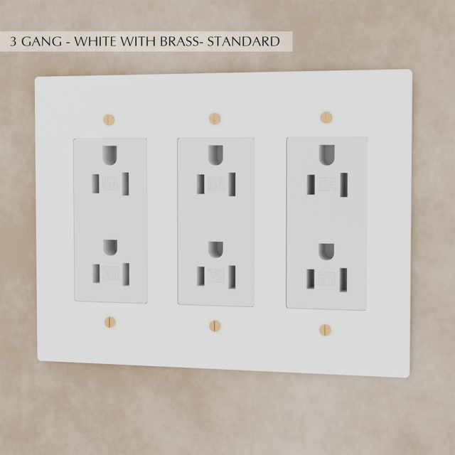 The Brass Outlet (1 to 4 Gang) - Residence Supply
