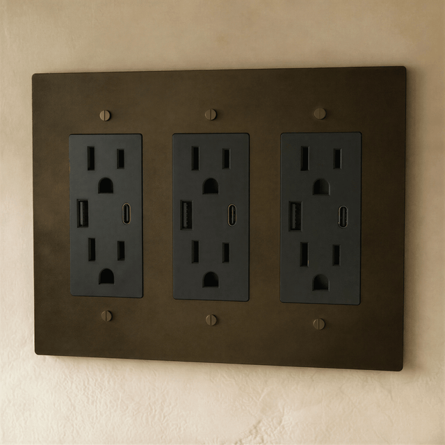 The Brass Outlet (1 to 4 Gang) - Residence Supply