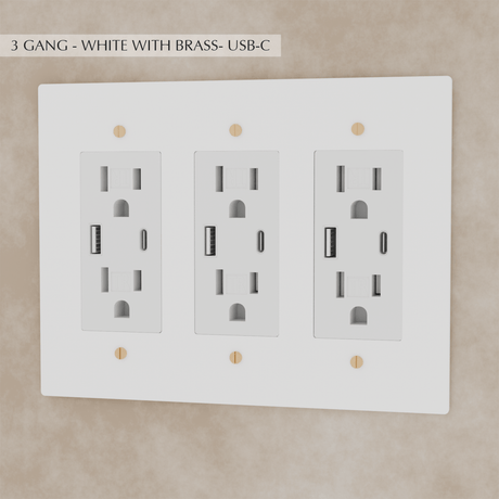 The Brass Outlet (1 to 4 Gang) - Residence Supply